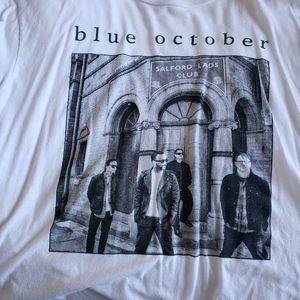 Blue October concert shirt